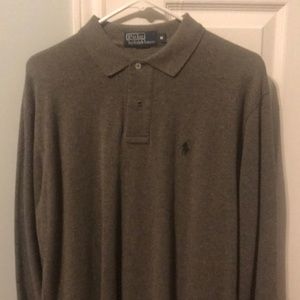 Ralph Lauren long sleeve polo shirt.